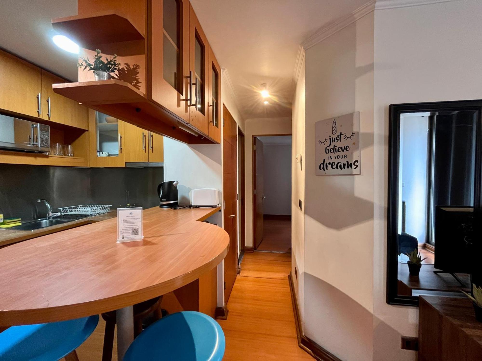 Apartamentos City Centro Los Leones Santiago Exterior photo